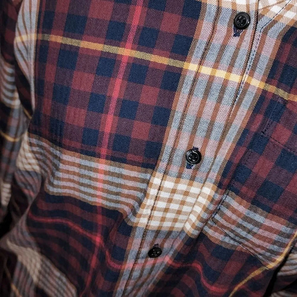 Madewell Womens Rylan Plaid Oversized Ex Boyfriend‎ Shirt XS - Picture 3 of 5